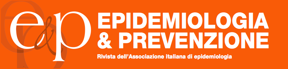 Epidemiologia & Prevenzione